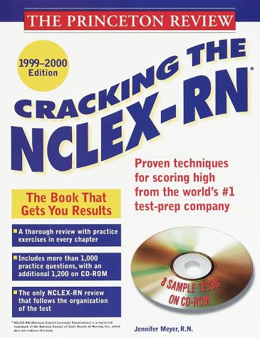 Cracking the NCLEX-RN : With Sample Test on CD-ROM N/A 9780375752933 Front Cover