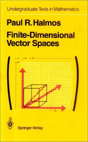 Finite-Dimensional Vector Spaces  2nd 1958 (Reprint) 9780387900933 Front Cover