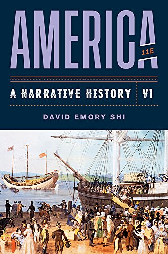 America: A Narrative History  2019 9780393668933 Front Cover