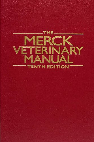 Merck Veterinary Manual  10th 2010 9780911910933 Front Cover