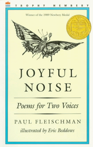 Joyful Noise A Newbery Award Winner Revised  9780064460934 Front Cover
