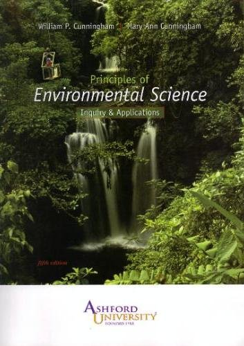 PRINCIPLES OF ENVIRON.SCIENCE N/A 9780077330934 Front Cover