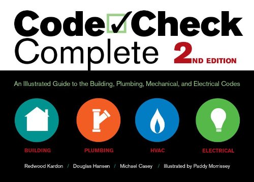 Code Check Complete 2nd Edition An Illustrated Guide to the Building, Plumbing, Mechanical, and Electrical Codes 2nd (Revised) 9781600854934 Front Cover