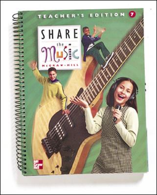 Grade : Gr 7 Te Share the Music 2000 N/A 9780022953935 Front Cover