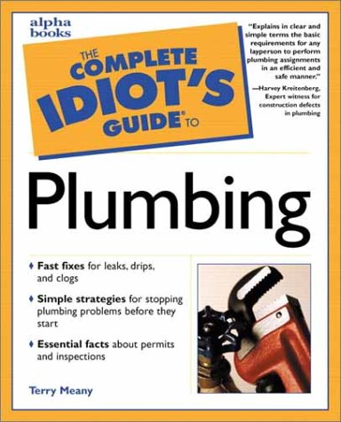 Complete Idiot's Guide to Plumbing   2000 9780028638935 Front Cover