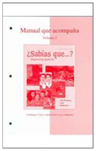 ï¿½Sabï¿½as Que?  4th 2004 9780072859935 Front Cover