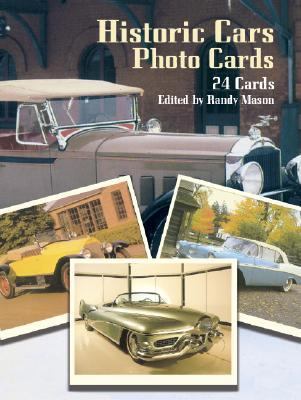 Historic Cars Photo 24 Art Cards N/A 9780486258935 Front Cover