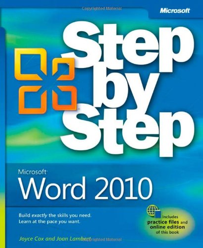 Microsoft Word 2010 Step by Step   2010 9780735626935 Front Cover