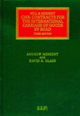 CMR - Contracts for the International Carriage of Goods by Road  3rd 2000 (Revised) 9781859785935 Front Cover
