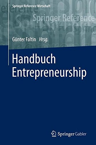 Handbuch Entrepreneurship   2018 9783658049935 Front Cover