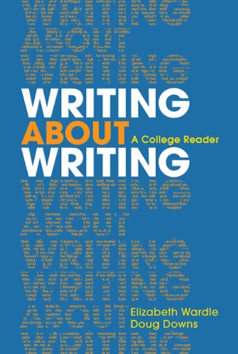 Writing about Writing A College Reader  2011 9780312534936 Front Cover