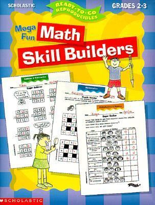 Mega Fun Math Skill Builders N/A 9780439044936 Front Cover