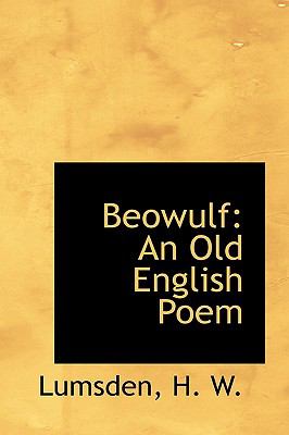 Beowulf An Old English Poem N/A 9781110742936 Front Cover