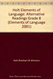 Elements of Language Alternative Readings N/A 9780030572937 Front Cover