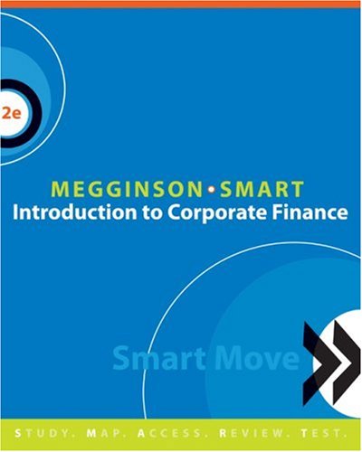 Introduction to Corporate Finance  2nd 2009 9780324657937 Front Cover