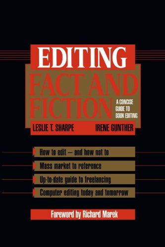 Editing Fact and Fiction A Concise Guide to Book Editing  1994 9780521456937 Front Cover