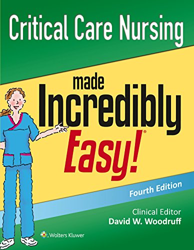 Critical Care Nursing Made Incredibly Easy!  4th 2016 (Revised) 9781496306937 Front Cover