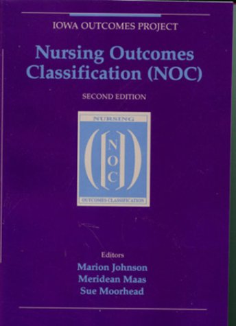 Nursing Outcomes Classification  2nd 2000 9780323008938 Front Cover