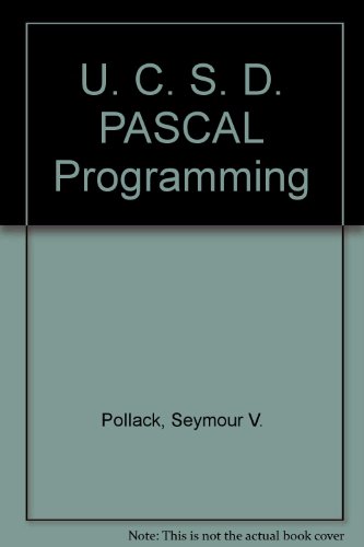 UCSD Pascal Programming  1984 9780030693939 Front Cover