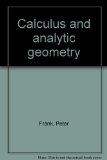 Calculus and Analytic Geometry N/A 9780060463939 Front Cover