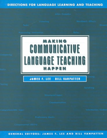 Making Communicative Language Teaching Happen   1995 9780070376939 Front Cover
