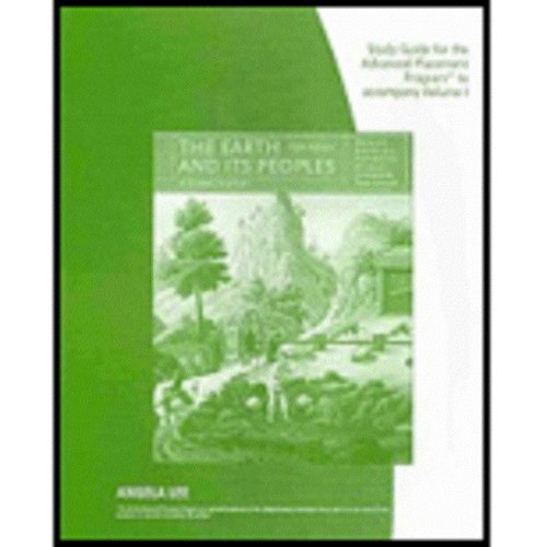 Study Guide for Bulliet/Crossley/Headrick/Hirsch/Johnson/Northrup's the Earth and Its Peoples: a Global History, Volume I  5th 2011 (Student Manual, Study Guide, etc.) 9781439084939 Front Cover