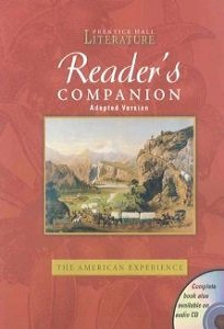 Prentice Hall Literature Adapted Reader's Companion  2004 (Adapted) 9780131802940 Front Cover