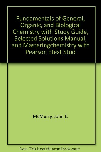 Fundamentals of General, Organic, and Biological Chemistry  6th 2010 9780321630940 Front Cover