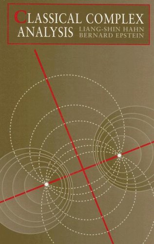 Classical Complex Analysis   1996 9780867204940 Front Cover