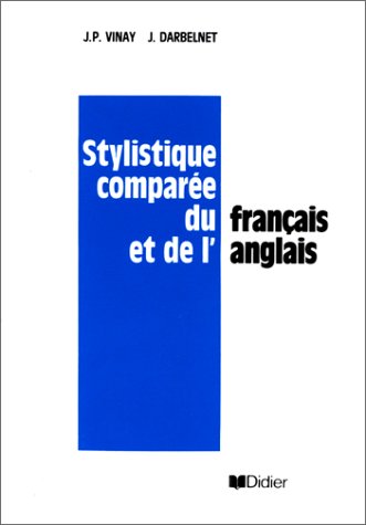 STYLISTIQUE COMPAREE DU FRANCA 1st 9782278008940 Front Cover
