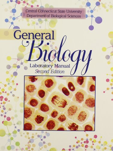 General Biology Laboratory Manual  2nd (Revised) 9781465208941 Front Cover