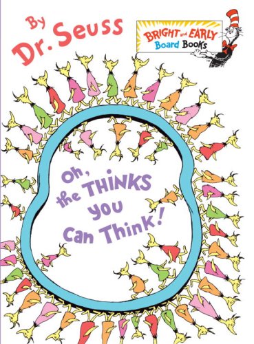 Oh, the Thinks You Can Think!   2009 9780375857942 Front Cover