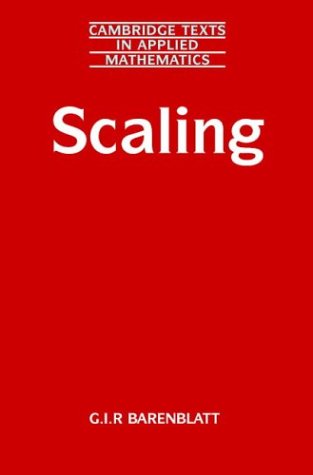Scaling   2003 9780521533942 Front Cover