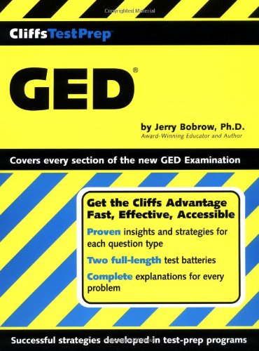 CliffsTestPrep GED   2003 9780764563942 Front Cover