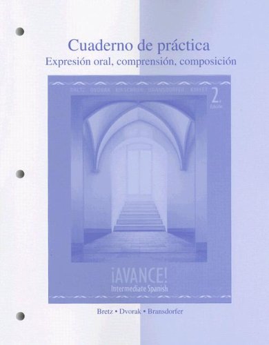 ï¿½Avance!  2nd 2008 9780073277943 Front Cover
