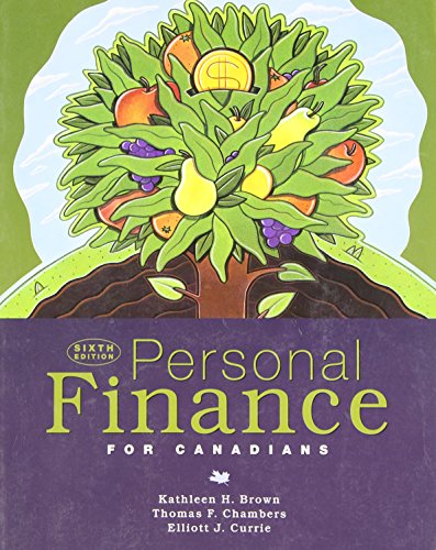 PERSONAL FINANCE F/CAN.>CANADI 6th 1999 9780136286943 Front Cover