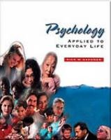 Psychology Applied to Everyday Life   2002 9780155067943 Front Cover