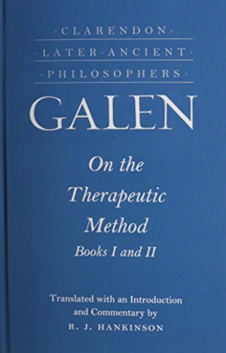 On the Therapeutic Method   1991 9780198244943 Front Cover