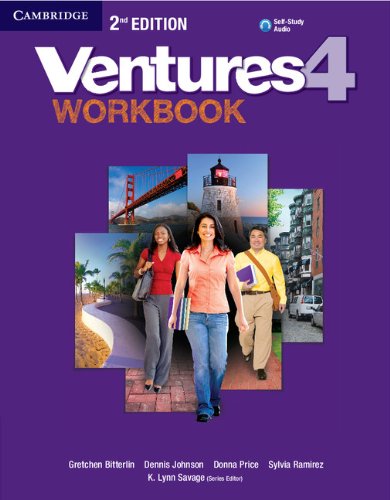 Ventures Level 4 Workbook with Audio CD  2nd 2013 (Revised) 9781107661943 Front Cover