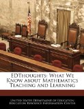 EDThoughts: What We Know about Mathematics Teaching and Learning  N/A 9781240627943 Front Cover