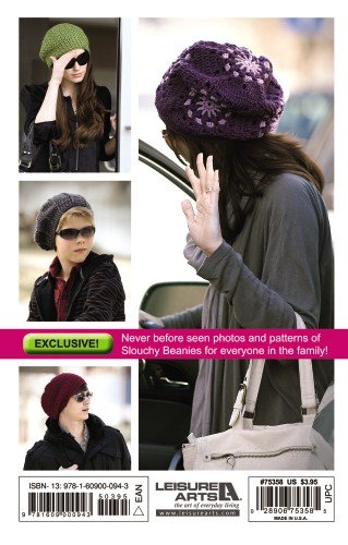 Crochet Celebrity Slouchy Beanies for the Family   2010 9781609000943 Front Cover