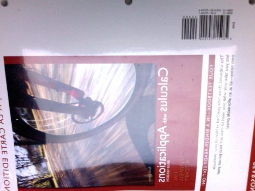 Books a la Carte Edition, Calculus with Applications, Brief Version  10th 2012 9780321757944 Front Cover