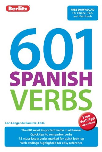 601 Spanish Verbs  2nd 2013 9781780043944 Front Cover