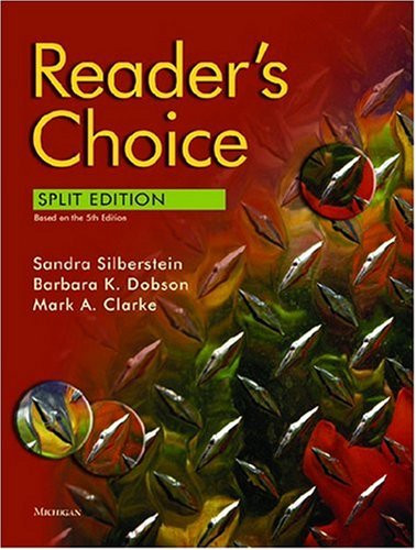 Reader's Choice, Split Edition (5th Edition)  5th 9780472032945 Front Cover