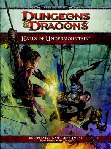Halls of Undermountain A 4th Edition Dungeons and Dragons Supplement N/A 9780786959945 Front Cover