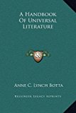 Handbook of Universal Literature  N/A 9781169357945 Front Cover