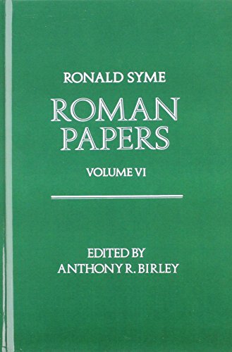 Roman Papers   1991 9780198144946 Front Cover