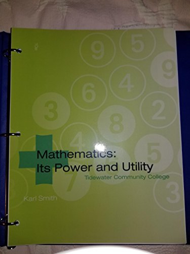 MATH.:ITS POWER+UTILITY (LL) >CUSTOM<   N/A 9781285106946 Front Cover