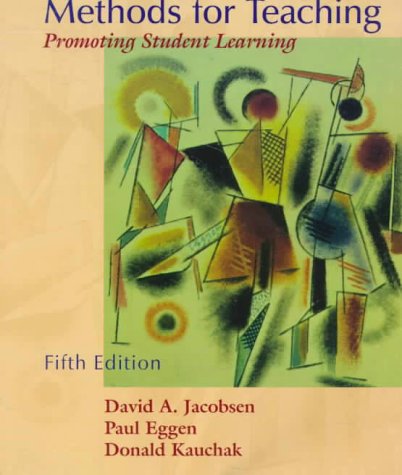 Methods for Teaching Promoting Student Learning 5th 1999 9780132723947 Front Cover