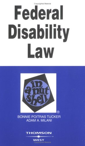 Federal Disability Law in a Nutshell  3rd 2004 (Revised) 9780314149947 Front Cover